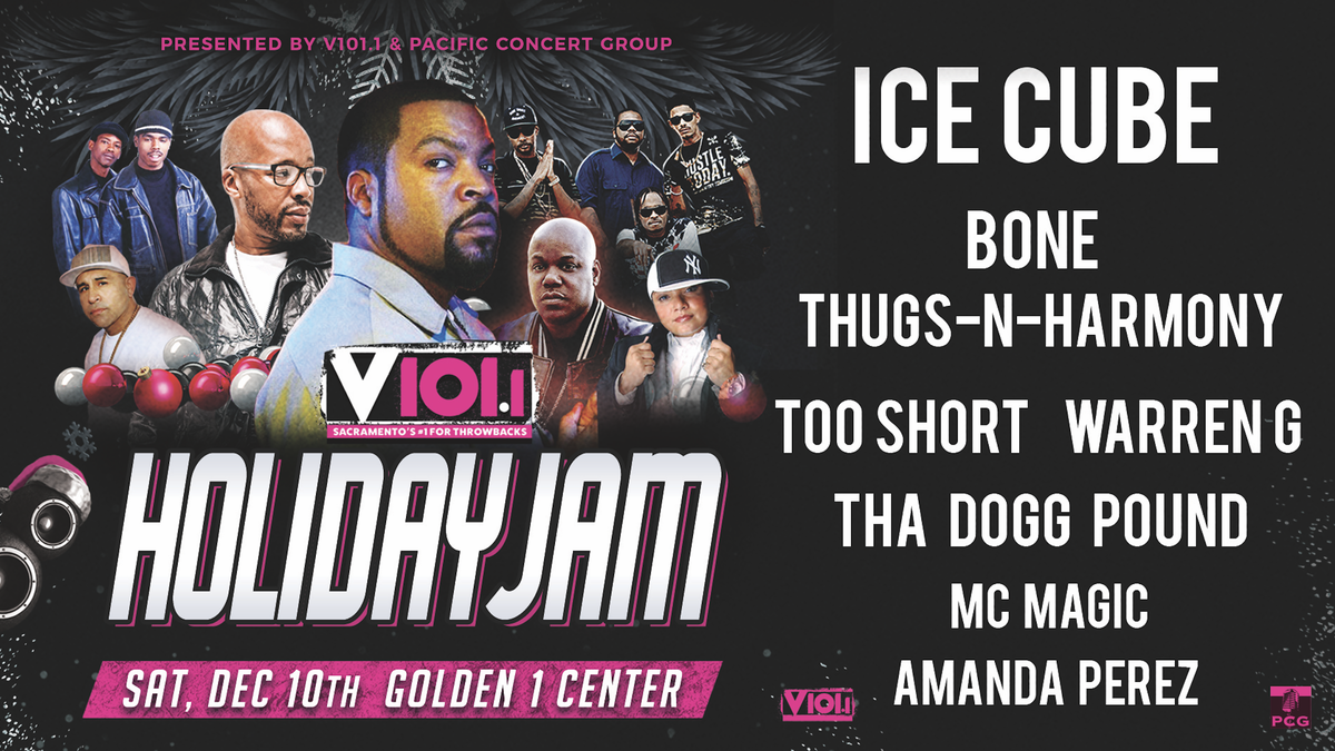 V101.1 Holiday Jam Is Coming December 10th To The Golden 1 Center! V101.1