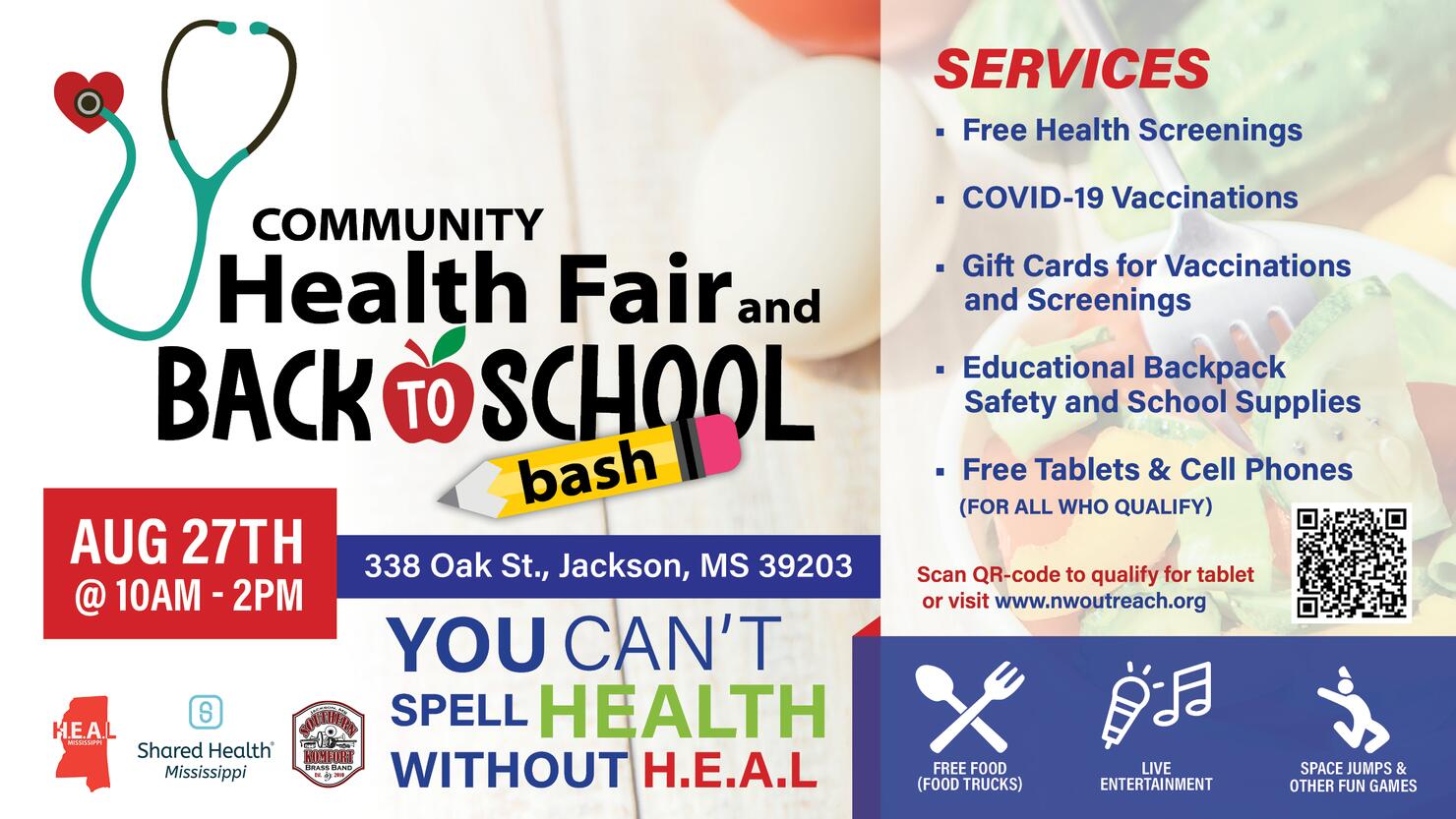 Community Health Fair And Back To School Bash Iheart