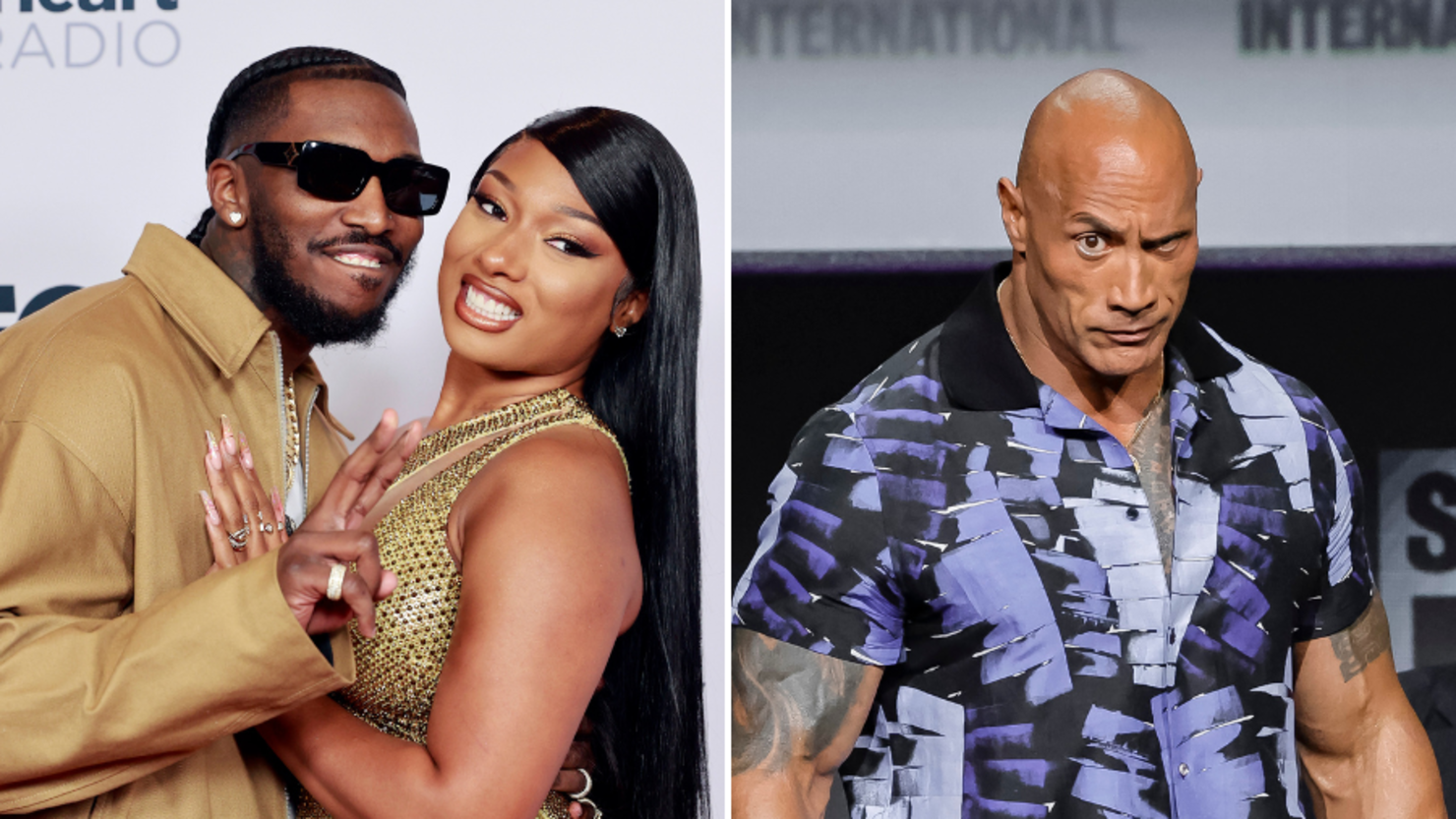 Pardison Fontaine, Megan Thee Stallion & The Rock