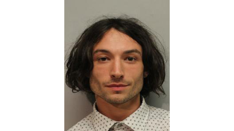 Ezra Miller Booking Photo