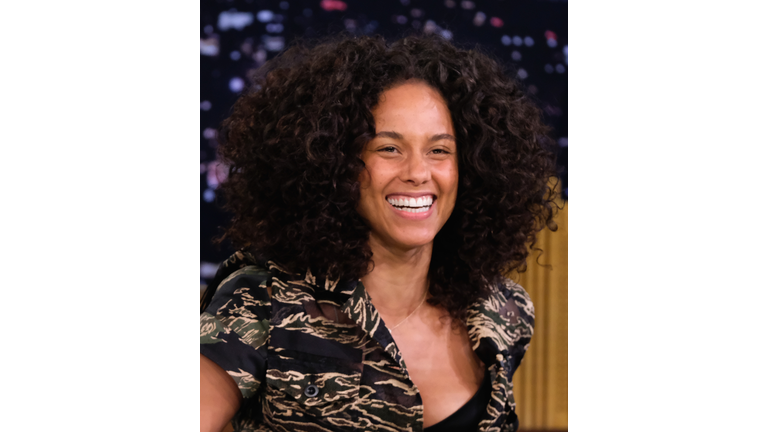 Alicia Keys Visits "The Tonight Show Starring Jimmy Fallon"