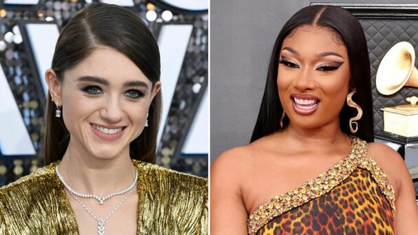 Natalia Dyer Went To Megan Thee Stallion's Album Party & Fans Are Obsessed
