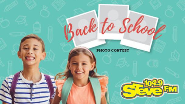 Show Us Your Back to School Photos For A Chance To Win A $50 VISA Gift Card From 104.9 STEVE FM!