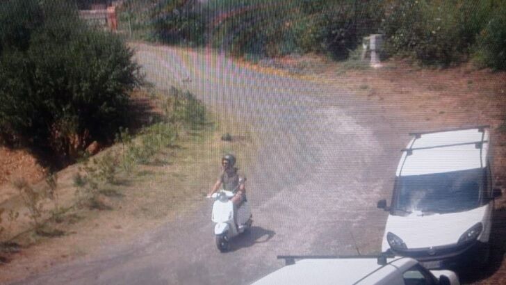 Tourist Busted Riding Moped Around Pompeii