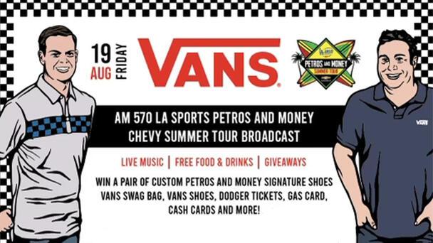 Join Petros & Money At The Vans Headquarters In Costa Mesa THIS Friday!