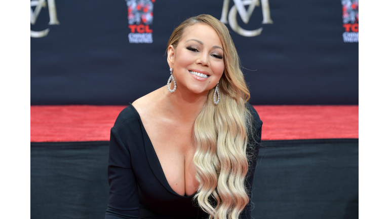 Mariah Carey Hand And Footprint Ceremony