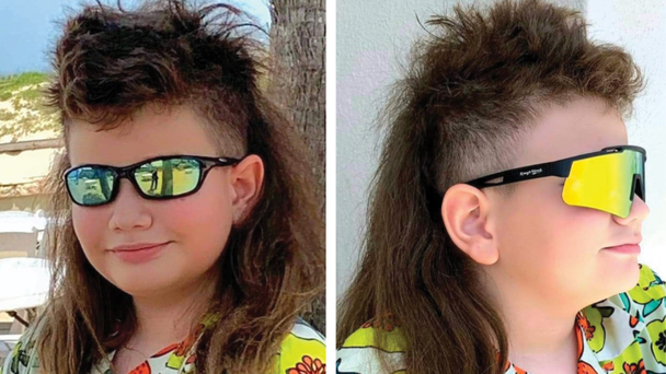Texas Boy Goes Viral For 'Epic' Hairstyle In National Mullet Competition 