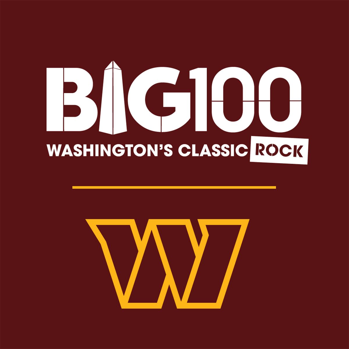 ♫ BIG 100  Home of Washington Commanders