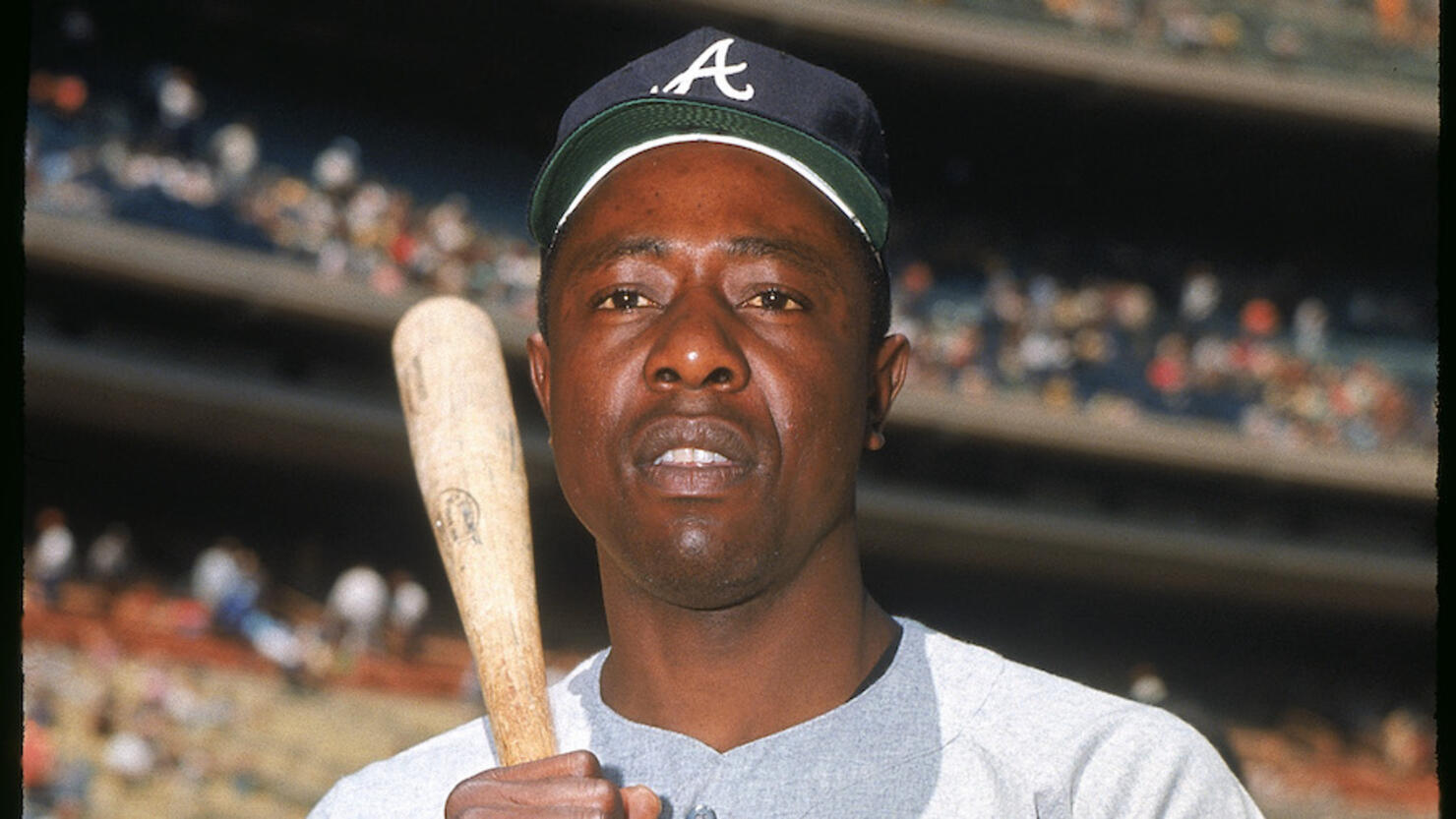 Hank Aaron Atlanta Braves 2022 MLB Alumni Hall of Fame