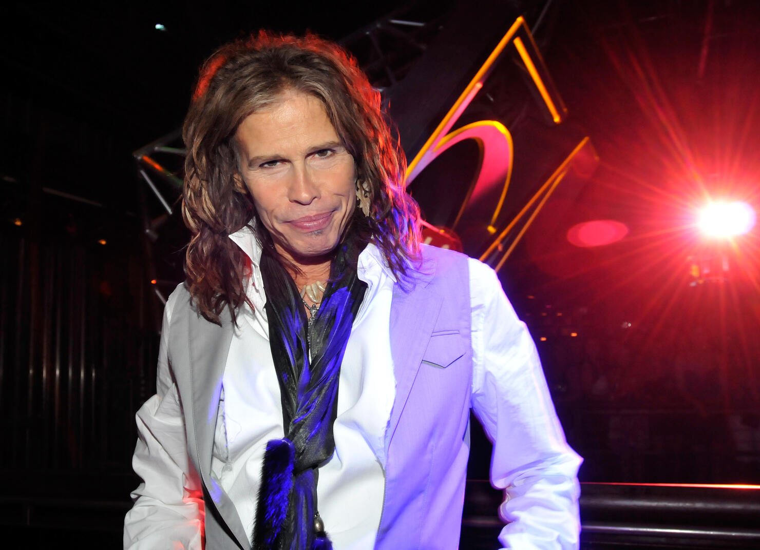 Steven Tyler Of Aerosmith Appears At Studio 54