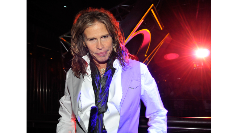 Steven Tyler Of Aerosmith Appears At Studio 54