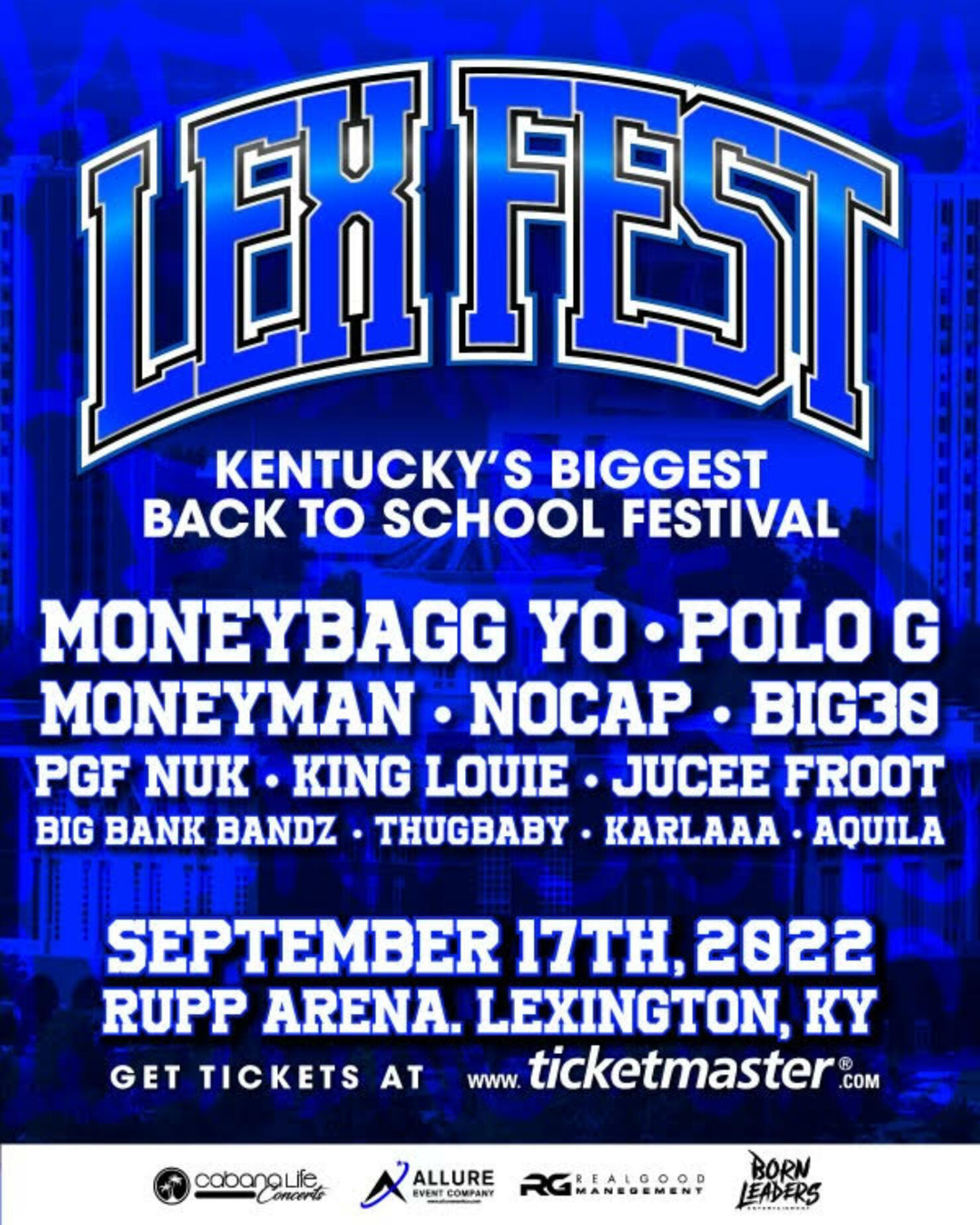 Lex Fest at Rupp Arena on September 17th! | iHeart