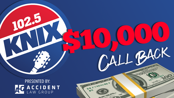Listen For Your Name at 8a, Noon, 2p & 4p To Get In The Running For $10,000! Sign Up Here!