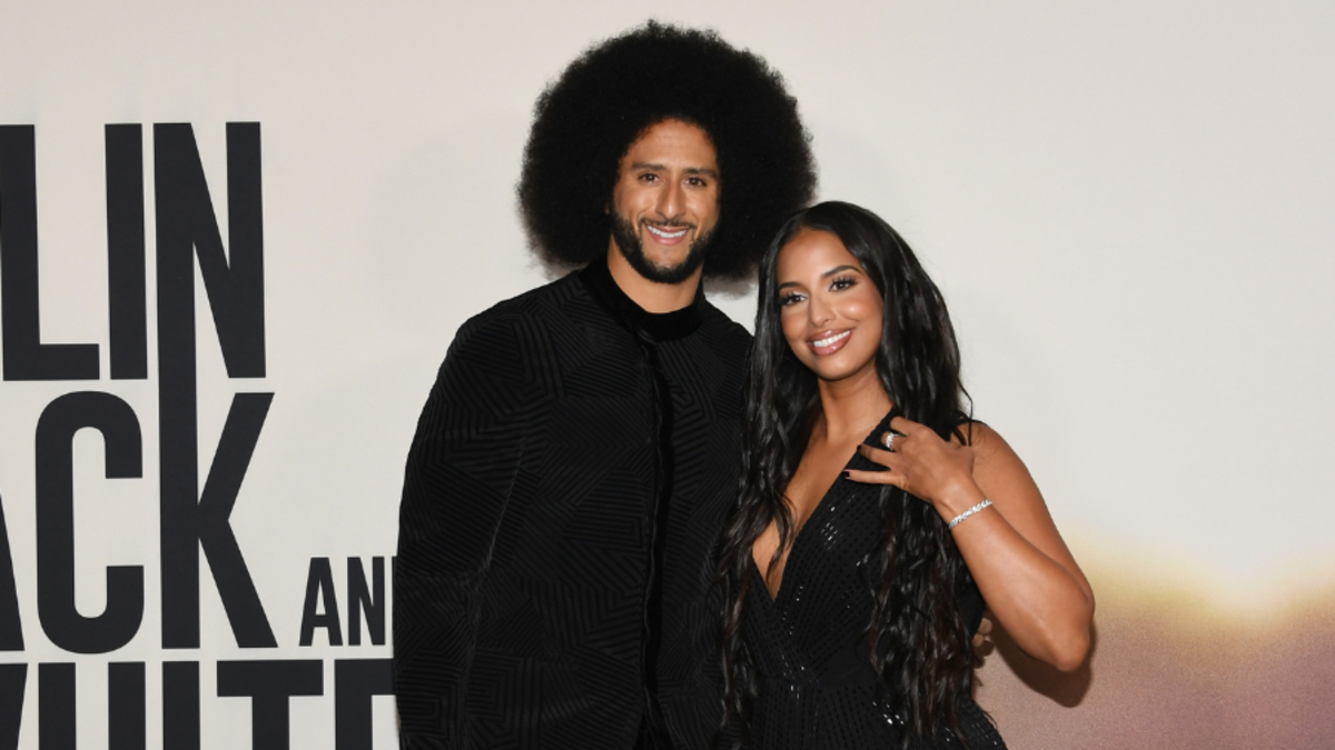 Colin Kaepernick and Nessa Diab are first-time parents