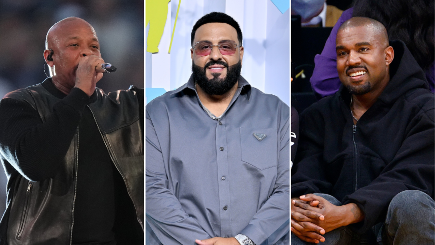 DJ Khaled Shares Rare Video Of Kanye West & Dr. Dre In The Studio | iHeart