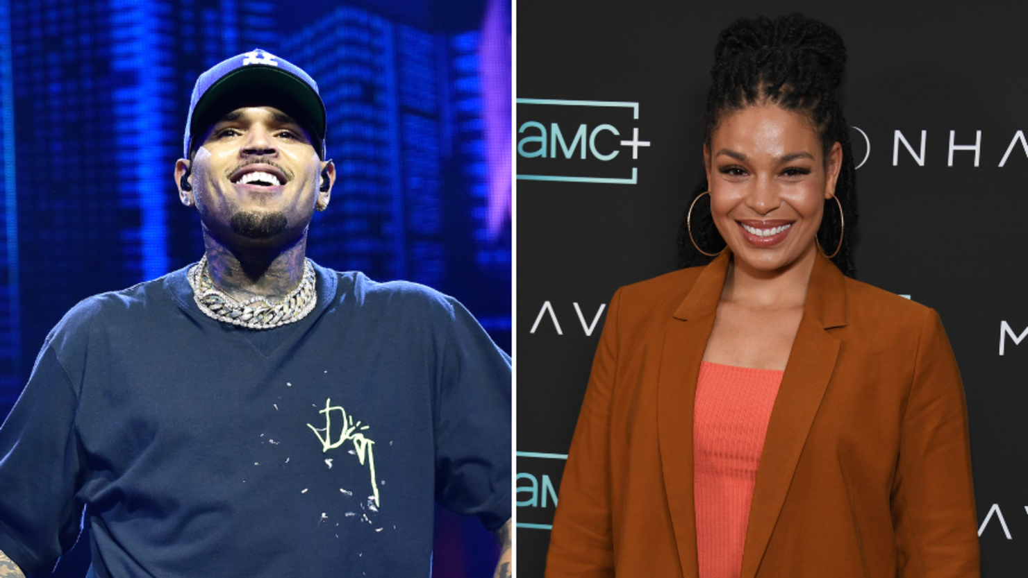 Chris Brown and Jordin Sparks