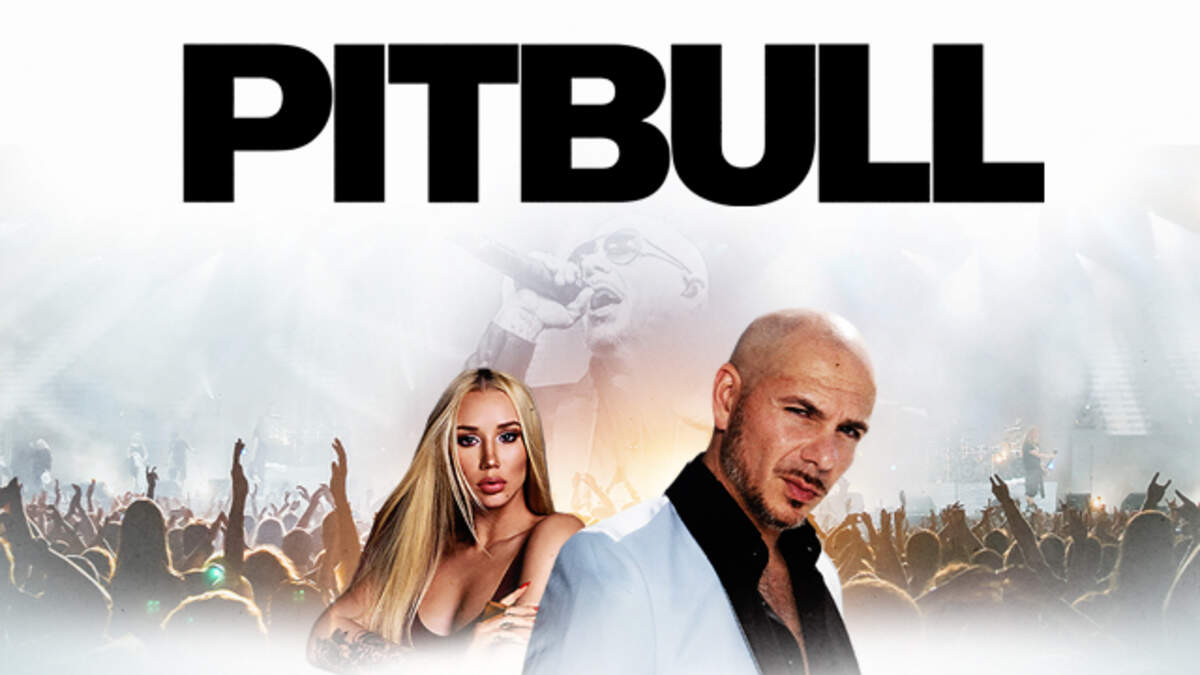 Pitbull Can't Stop Us Now Summer Tour 2022 with Special Guest Iggy