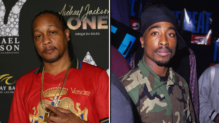 DJ Quik and 2Pac