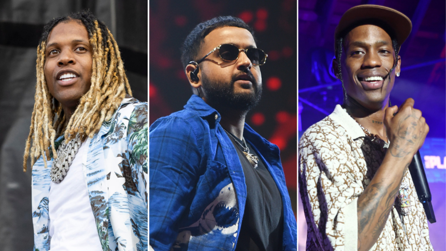 Lil Durk, NAV and Travi Scott