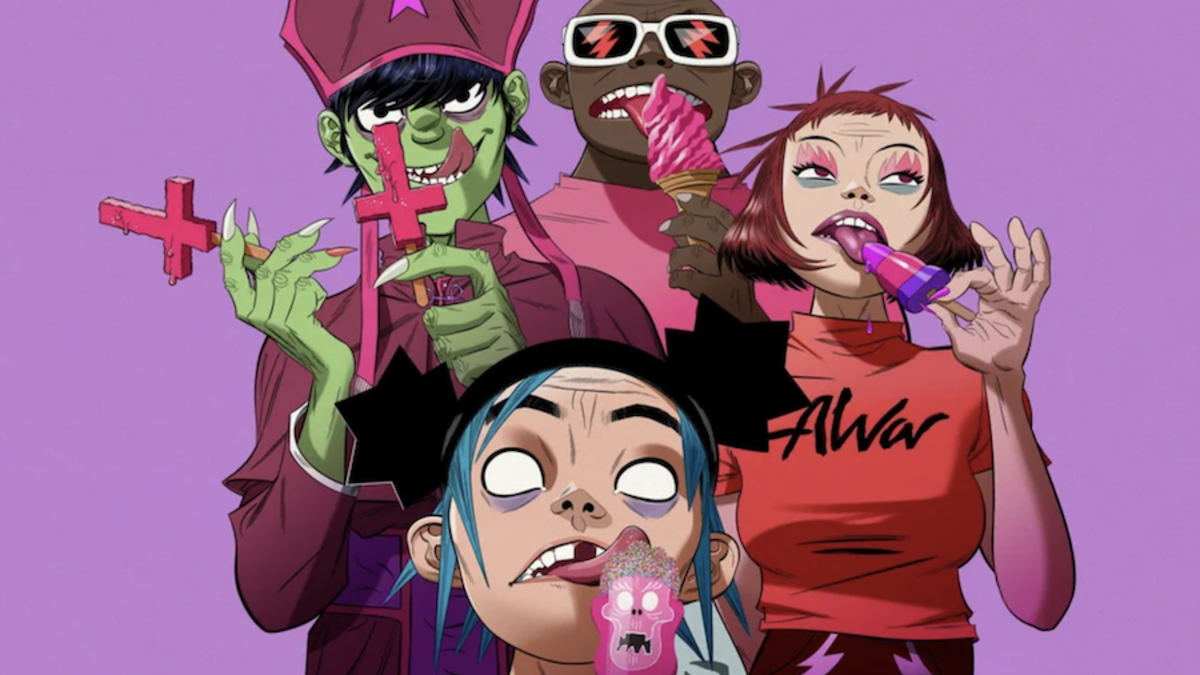 New gold gorillaz