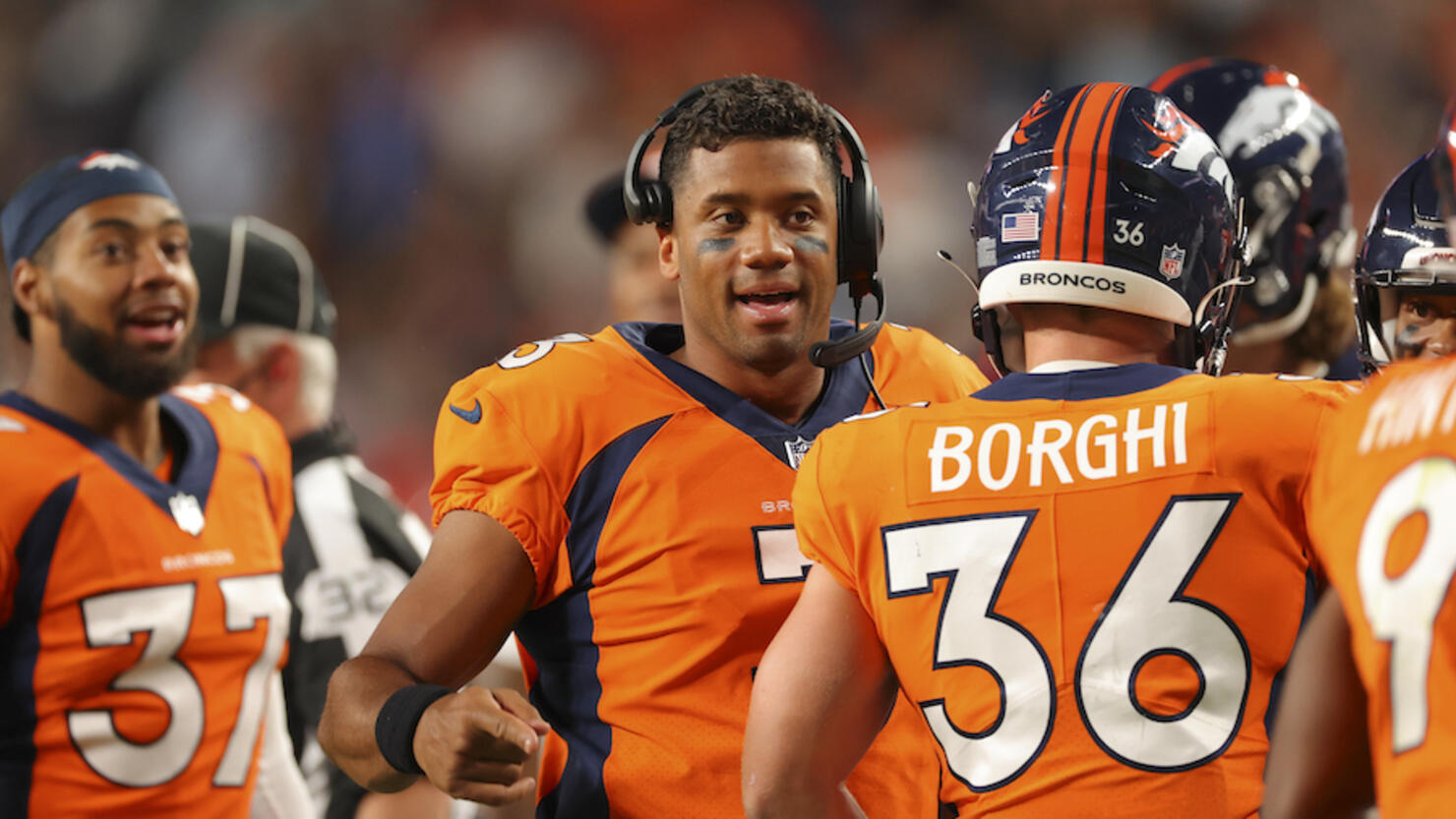 Russell Wilson banishes demons as Denver Broncos earn narrow