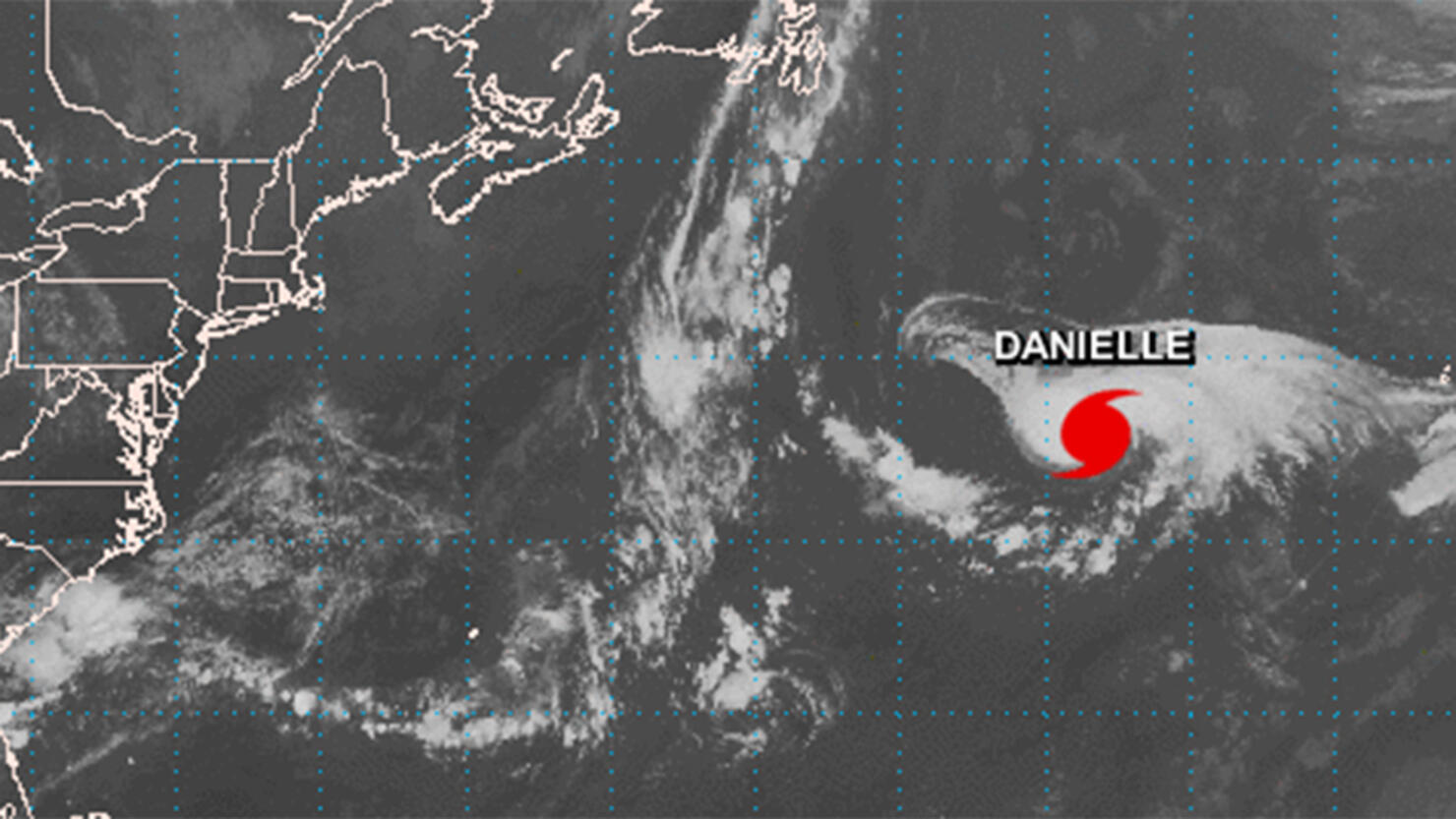 Danielle Strengthens To The First Hurricane Of Year iHeart