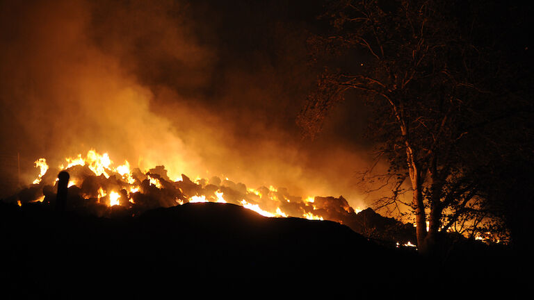 Wildfire in Weed Caor