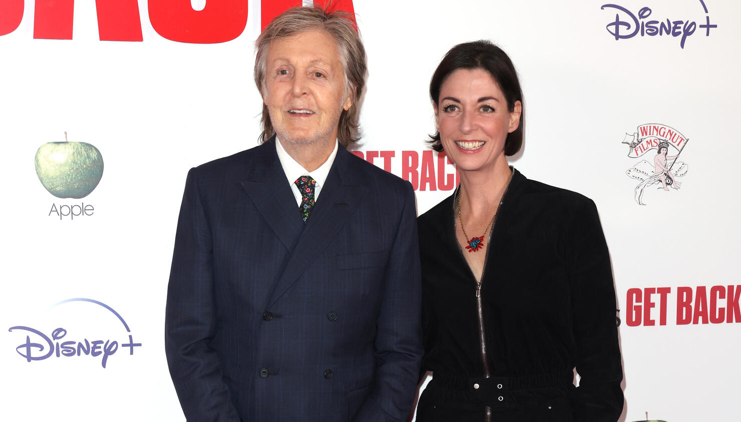 Paul McCartney and daughter Mary McCartney.
