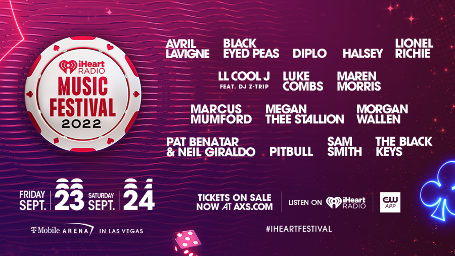 iHeartRadio on X: We're coming at you LIVE in Las Vegas the