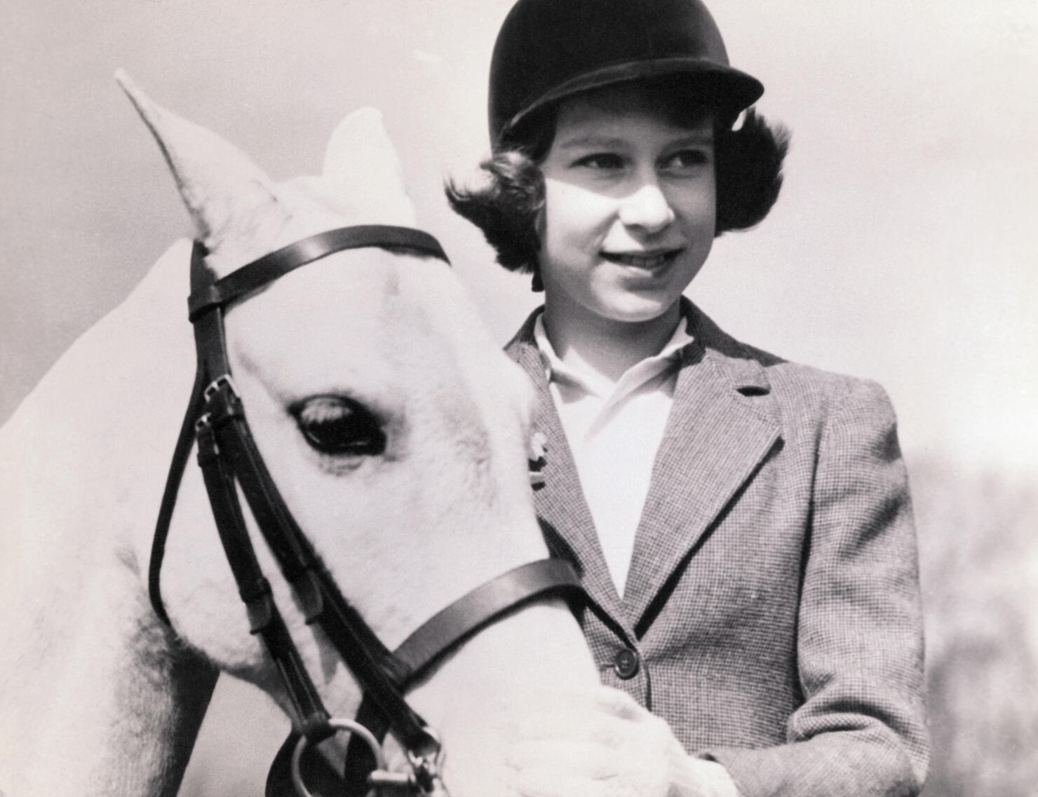 Crown Princess Elizabeth with Her Pony