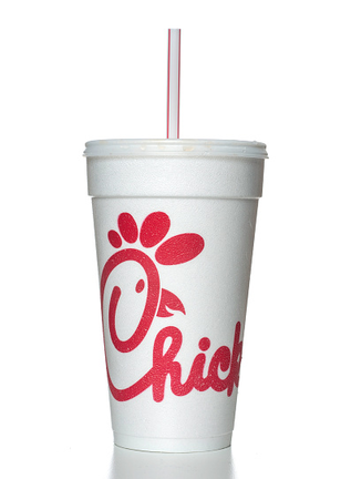 Chick-fil-A soda drink cup
