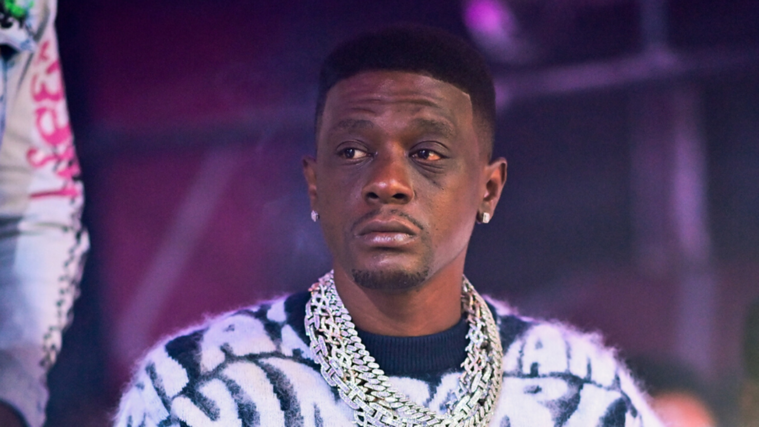 Boosie Badazz Offers $10,000 Reward for Anyone Who Finds His Lost All-White  Diamond Chain