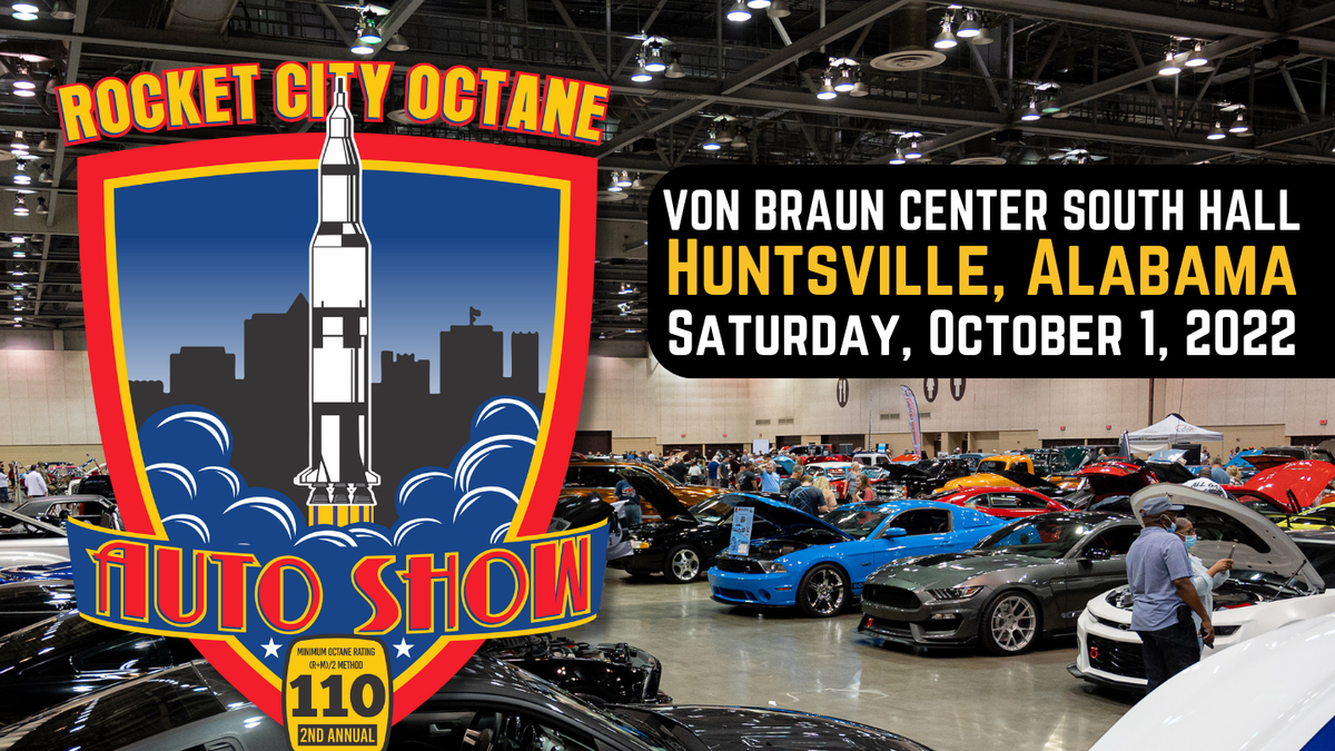 2022 Rocket City Octane Auto Show! 102.1 WDRM