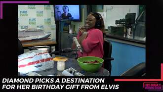  Diamond Picks A Destination For Her Birthday Gift From Elvis
