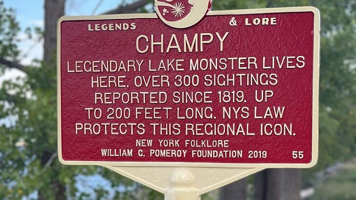 Historical Marker for Lake Champlain Monster Replaced Following Plaque Theft