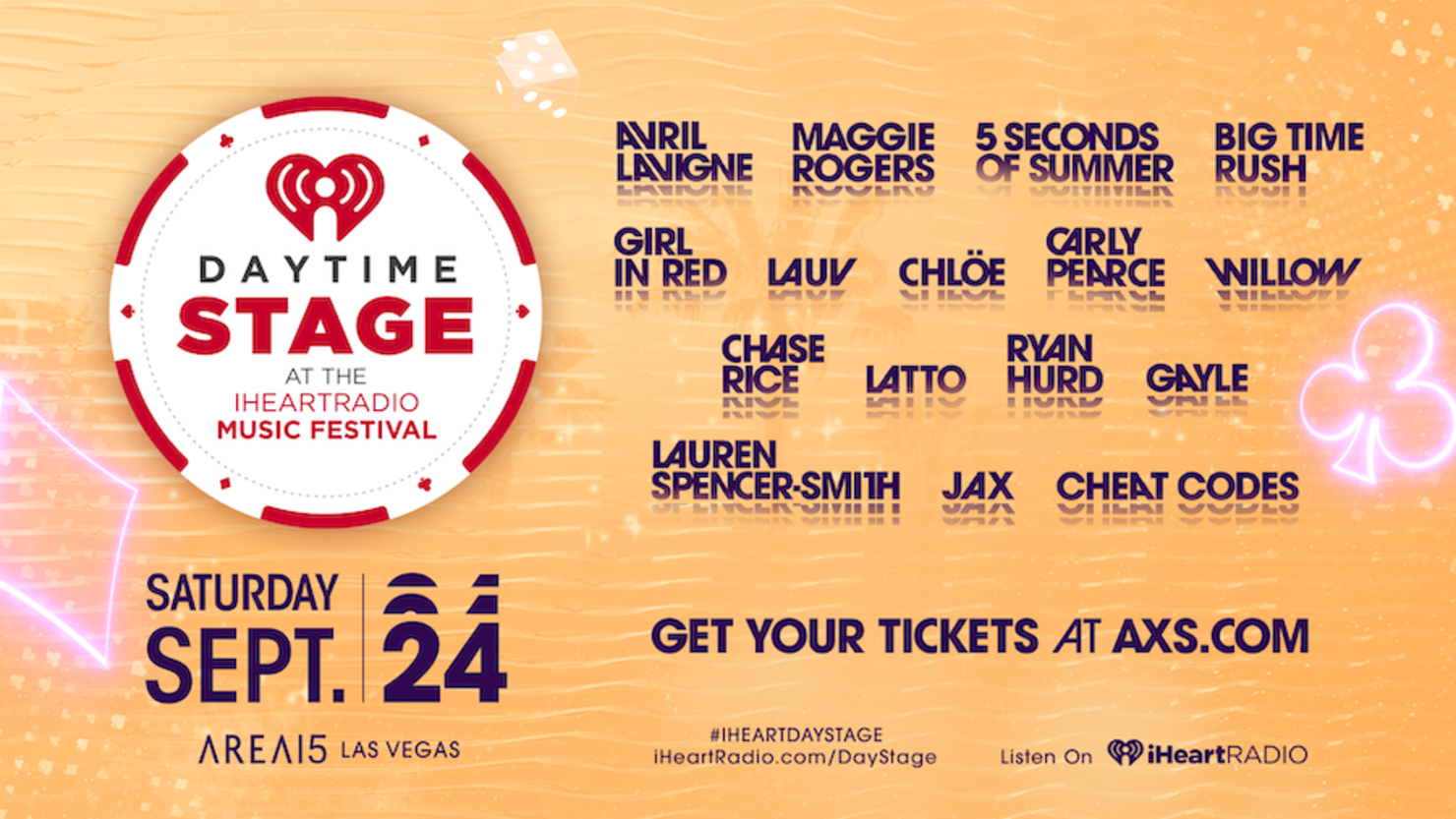 2022 Daytime Stage at the iHeartRadio Music Festival How To Watch iHeart