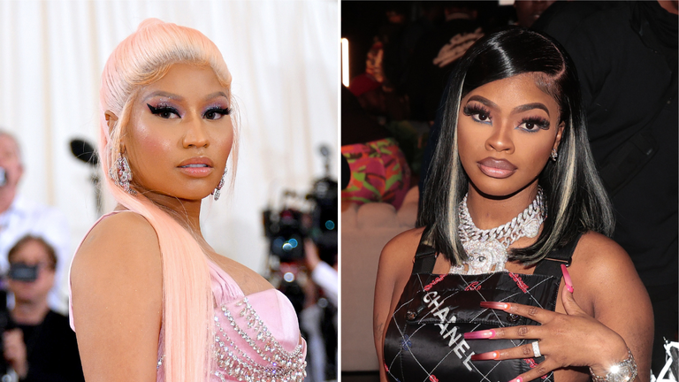 Nicki Minaj and JT 