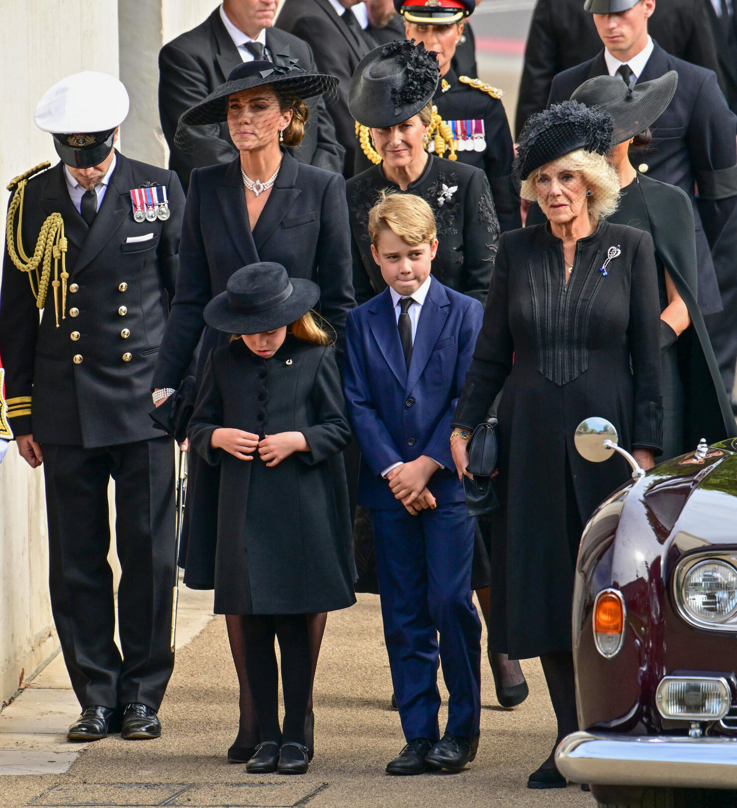 Camilla Asked Kate Middleton To 'Take Charlotte Away' At Queen's Funeral |  iHeart