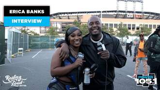 Erica Banks Checks In With DJ SELF At Rolling Loud NY