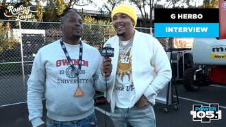G-Herbo Taps In With DJ SELF At Rolling Loud