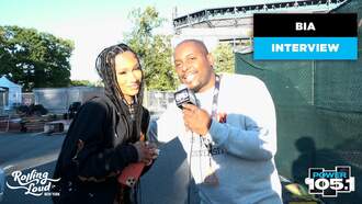BIA Checks In With DJ SELF @ Rolling Loud NY