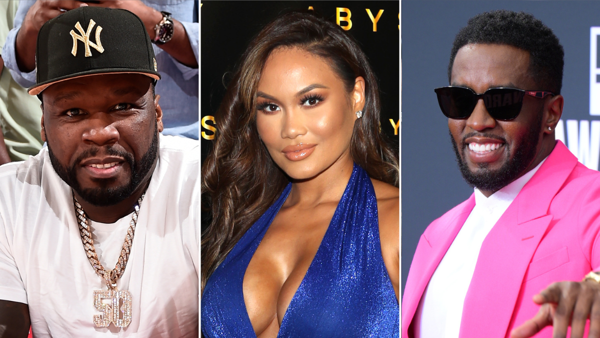 Cent Reacts To Diddy Hanging Out With His Son S Mother Daphne Joy Iheart