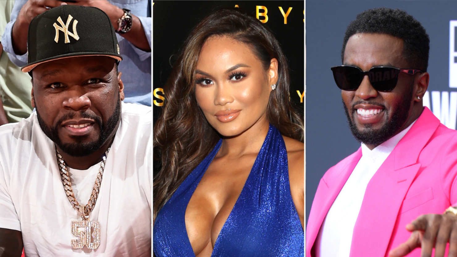 50 Cent Reacts To Diddy Hanging Out With His Son's Mother Daphne Joy