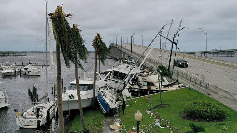 Hurricane Ian Slams Into West Coast Of Florida