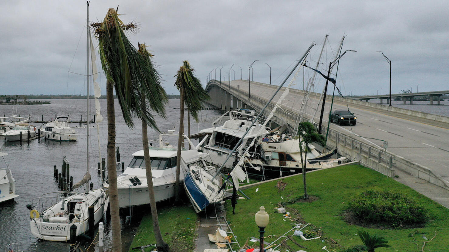 Hurricane Ian Slams Into West Coast Of Florida