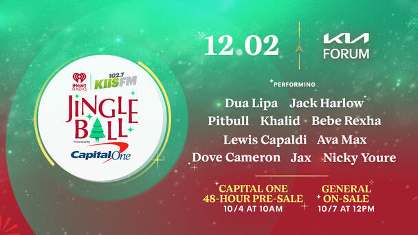 Jingle Ball Is BACK! Capital One Cardholders Get First Dibs On Your Tickets Starting 10/4 at 10AM