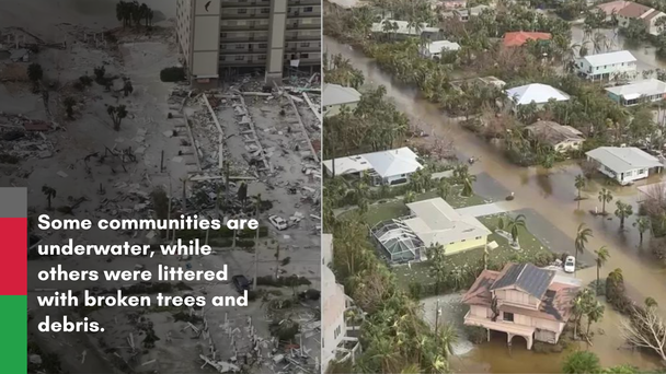 'We Are Devastated': Helicopter Video Shows Destruction From Hurricane Ian