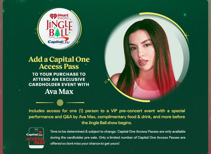 Jingle Ball 2025 Capital One Presale Lorna Rebecca