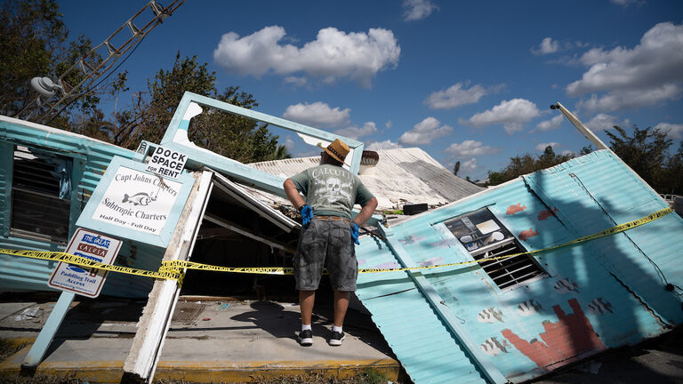 Florida's Southern Gulf Coast Continues Clean Up Efforts In Wake Of Hurricane Ian
