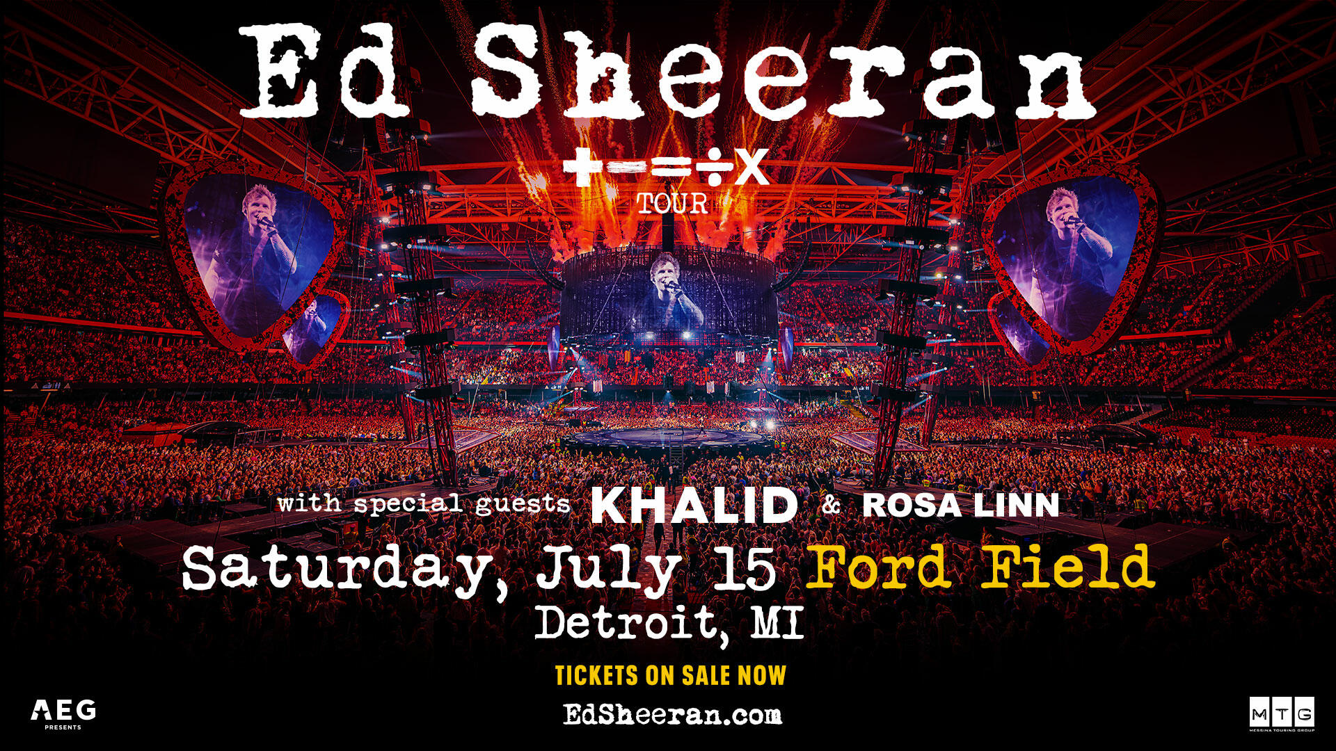 Ed Sheeran: The Mathematics Tour | 92.5 KISS FM